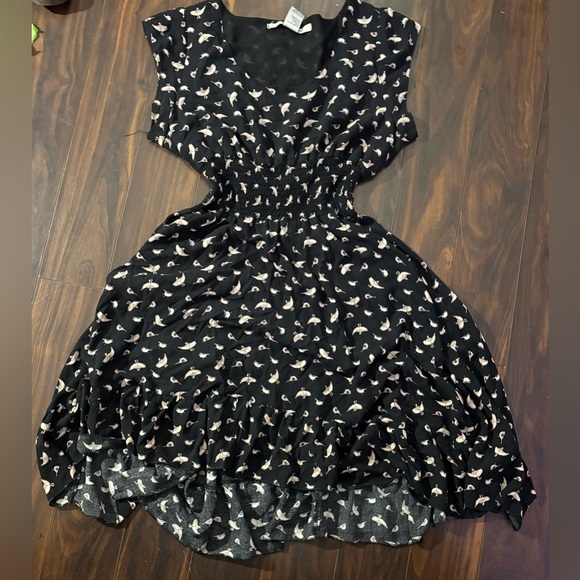 American Rag Black and White High Low Dress - Picture 3 of 4
